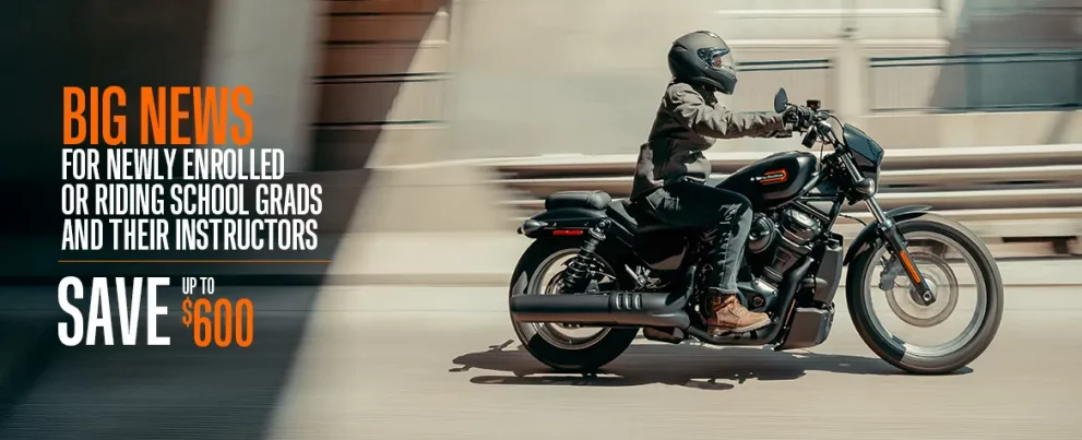Big news for newly enrolled or riding school grads and their instructors